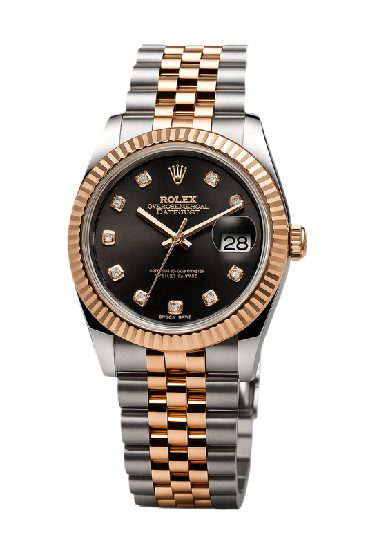 Rolex Datejust – Two Tone - Grey Diamond Dial
