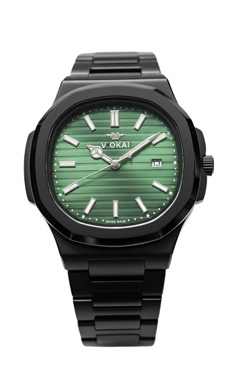 Viokai Prestige Green Dial Watch