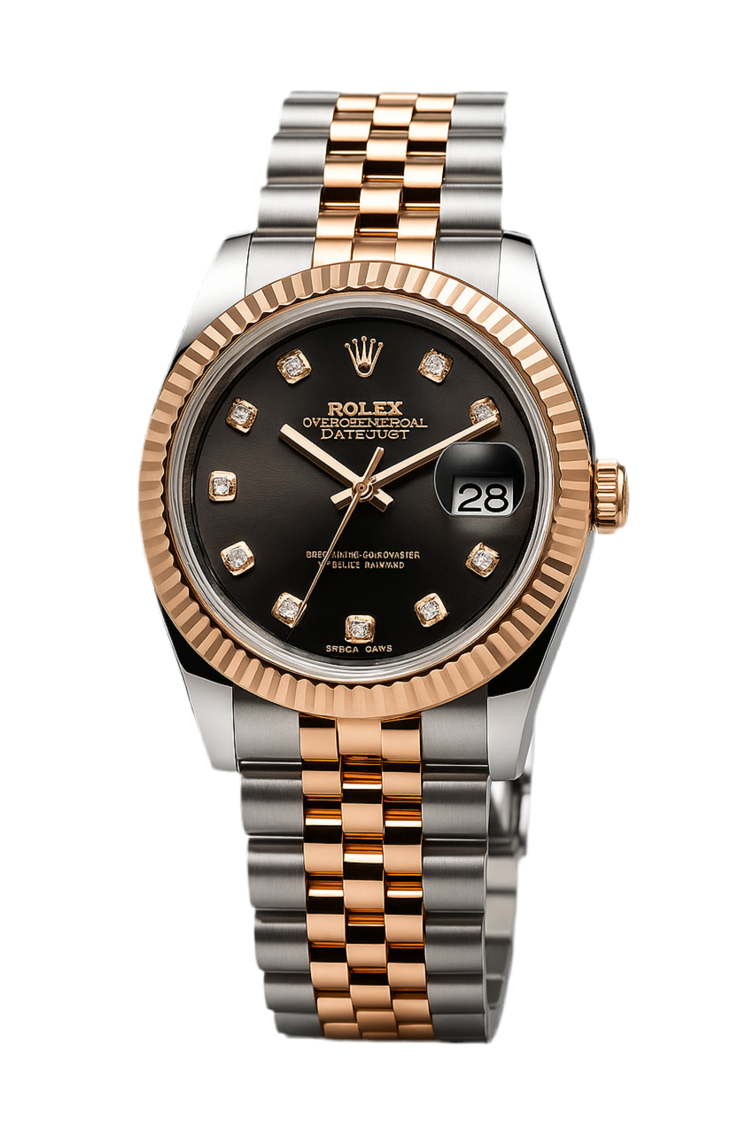 Rolex Datejust – Two Tone - Grey Diamond Dial