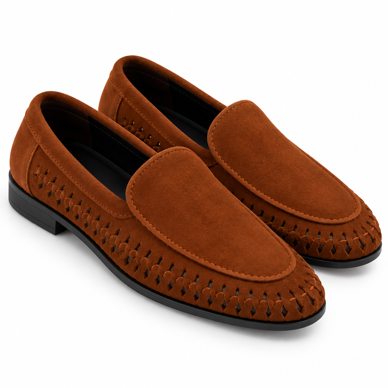 MUZAREE Milano Suede Slip-Ons | Men