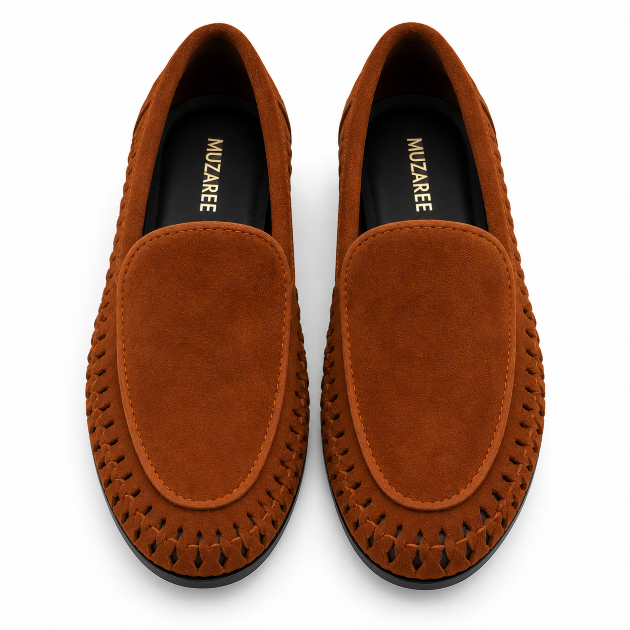 MUZAREE Milano Suede Slip-Ons | Men
