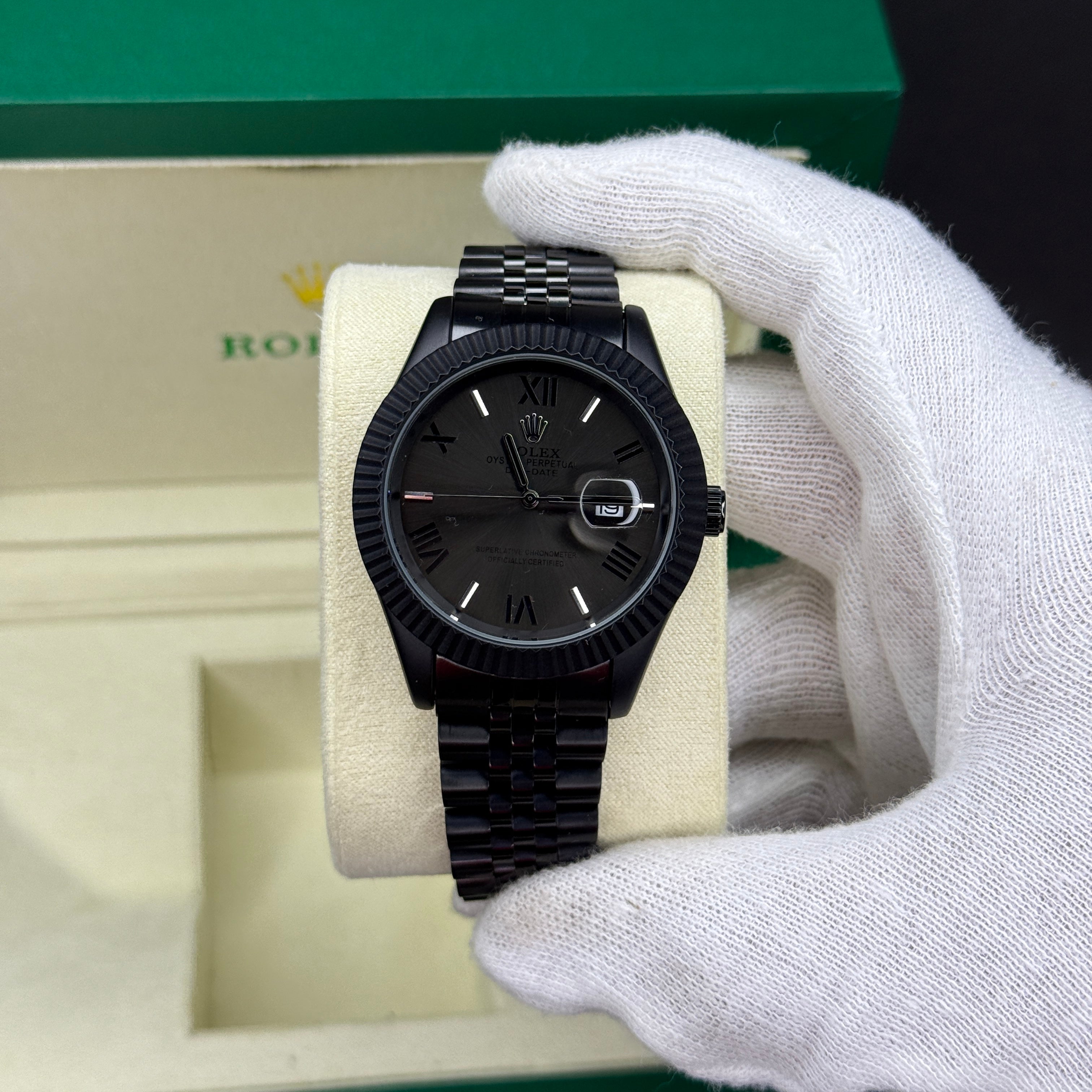 Black Rolex - Limited Edition - Jubilee Bracelet