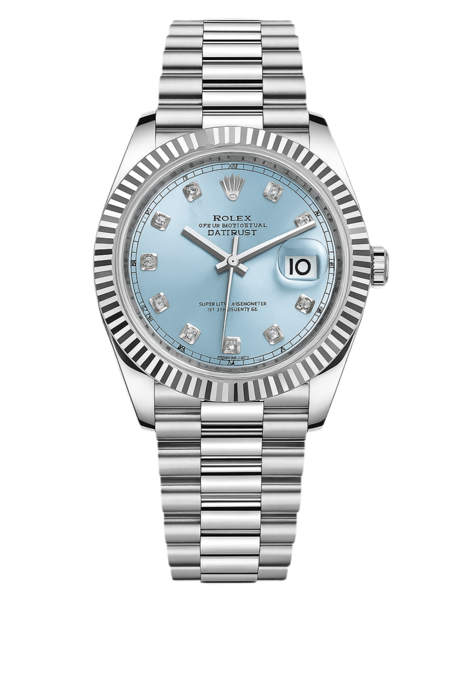 Rolex Oyster -  Ice Blue Dial