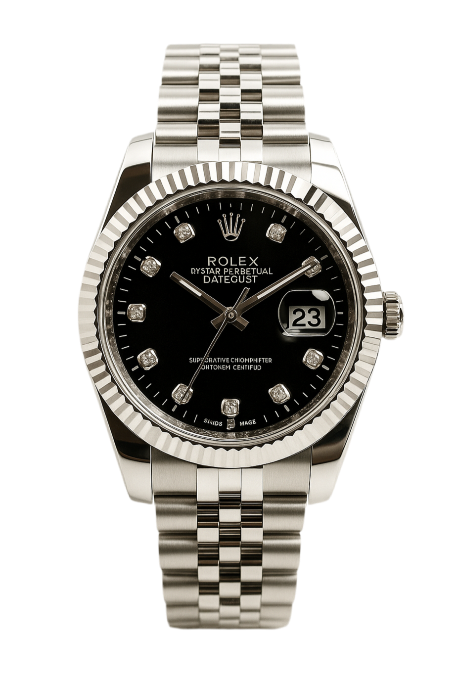 Rolex DateJust Black Dial