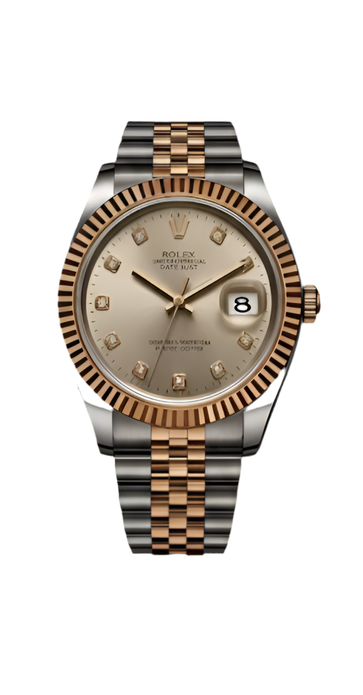 Rolex Oyster-style Diamond dial