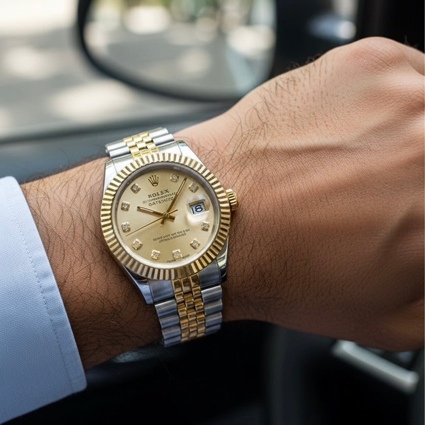Rolex Two Tone - Golden