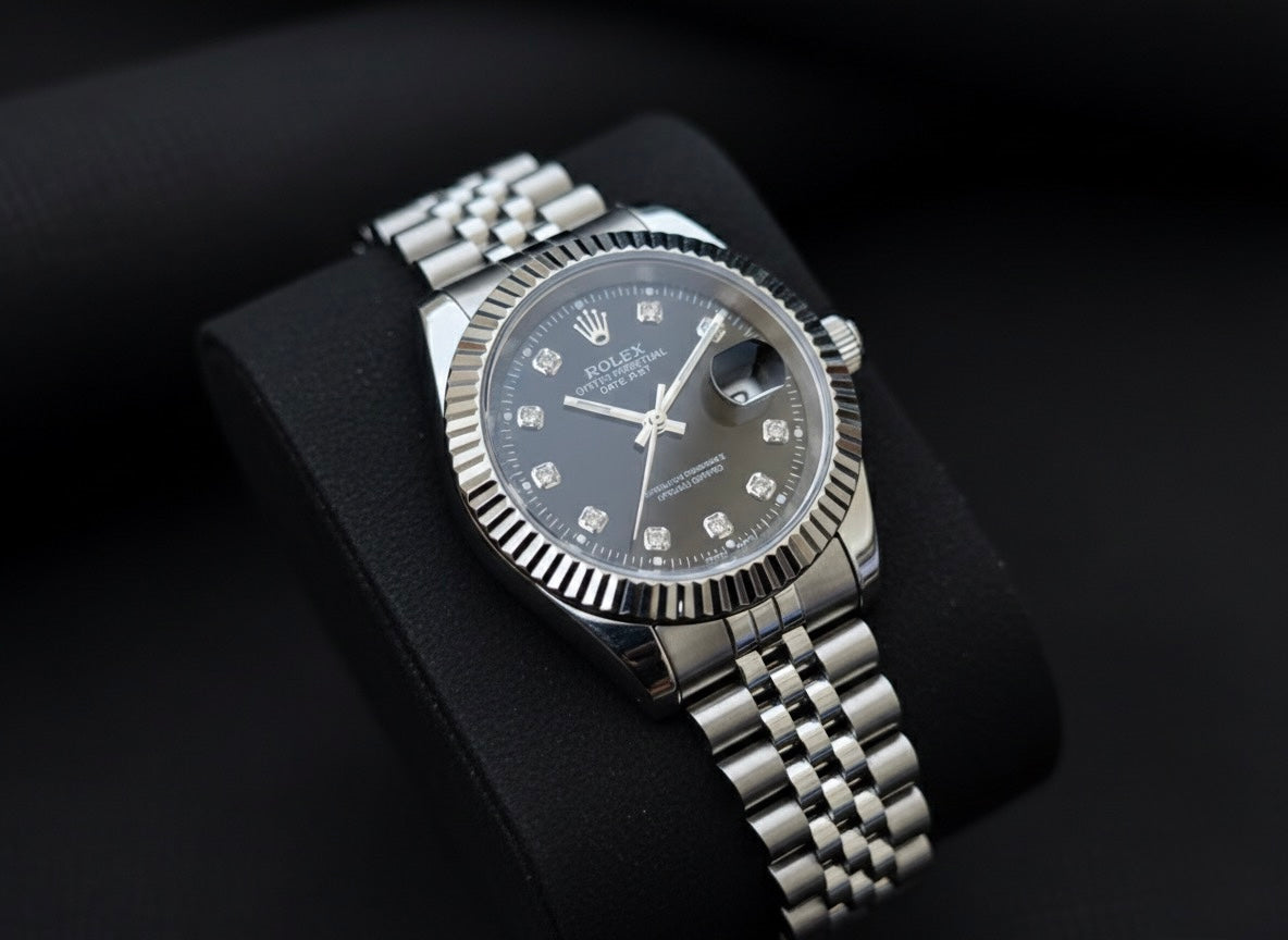 Rolex Black Diamond - jubilee chain
