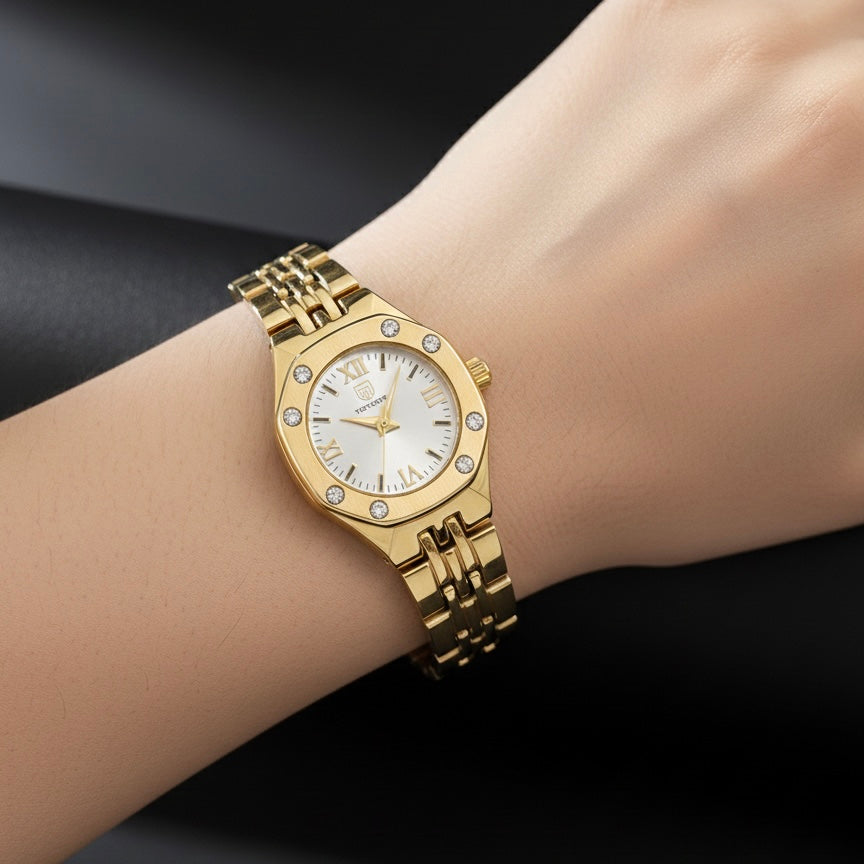 True Worth Golden Watch