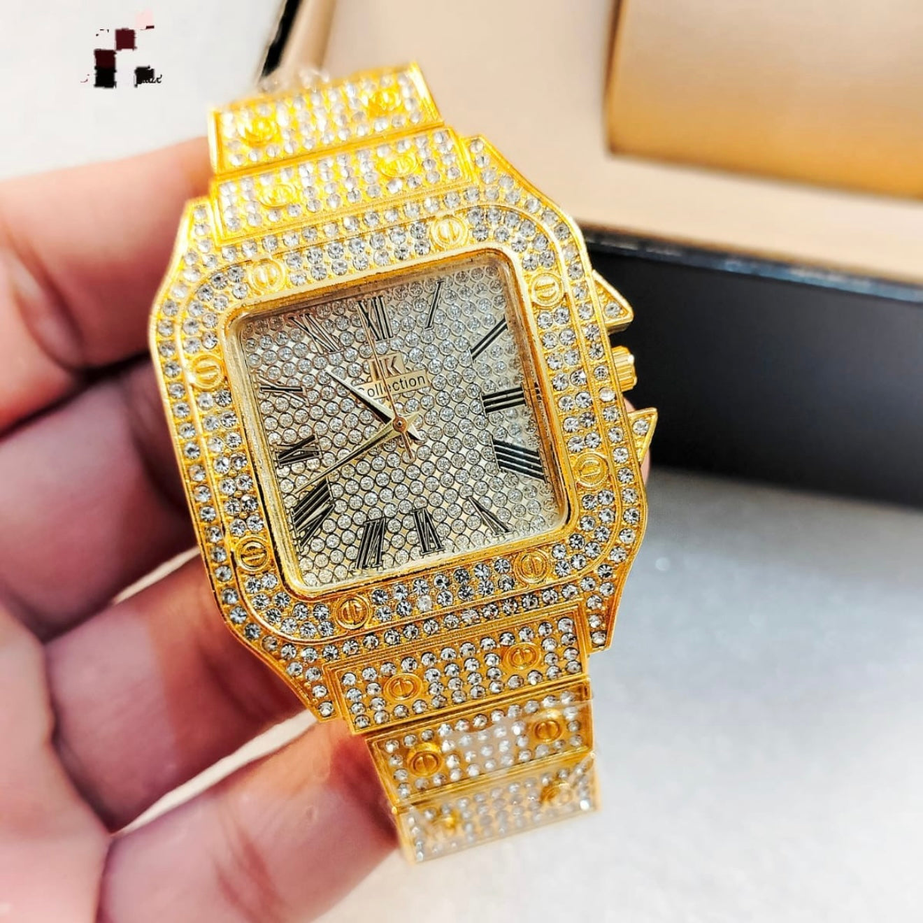 Iced Luxury Cartier Watch