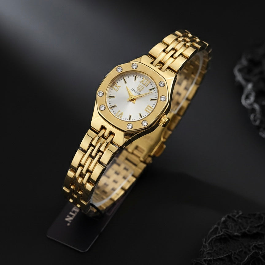 True Worth Golden Watch