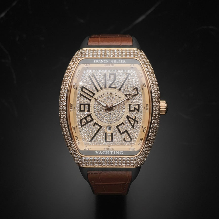 Frank Muller Diamond - Brown