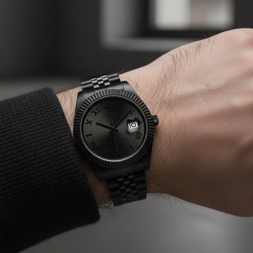 Black Rolex - Limited Edition - Jubilee Bracelet