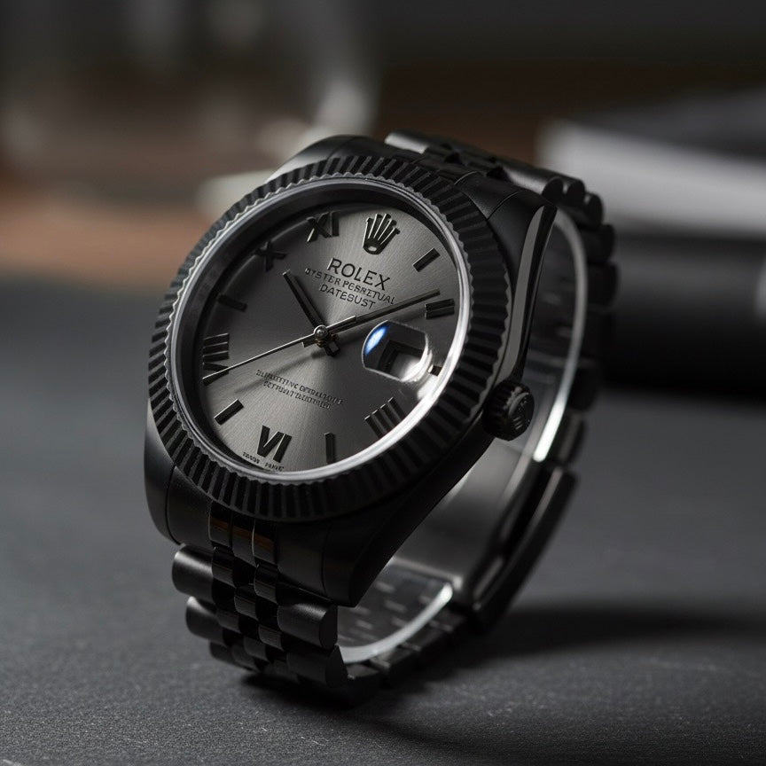 Black Rolex - Limited Edition - Jubilee Bracelet