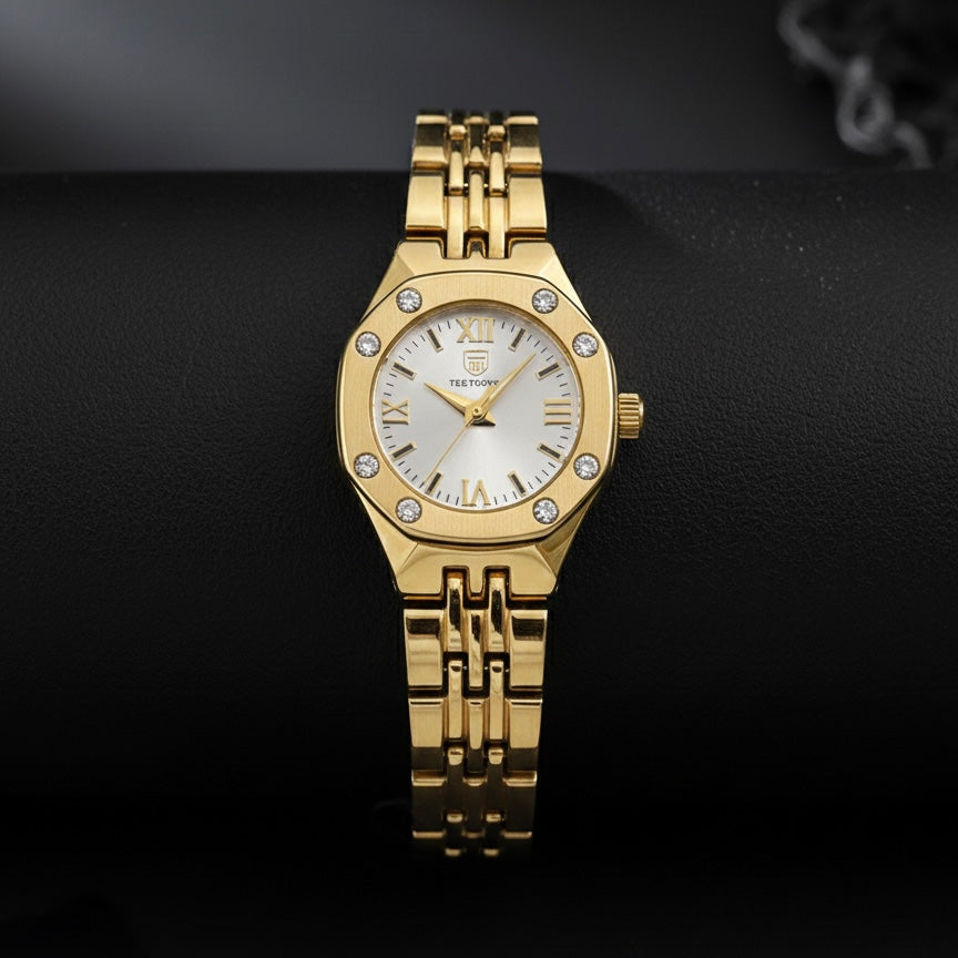 True Worth Golden Watch