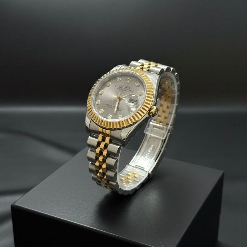 Rolex Two-Tone – Silver Dial Women
