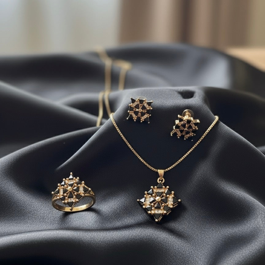 Celestial Starburst Jewelry Set