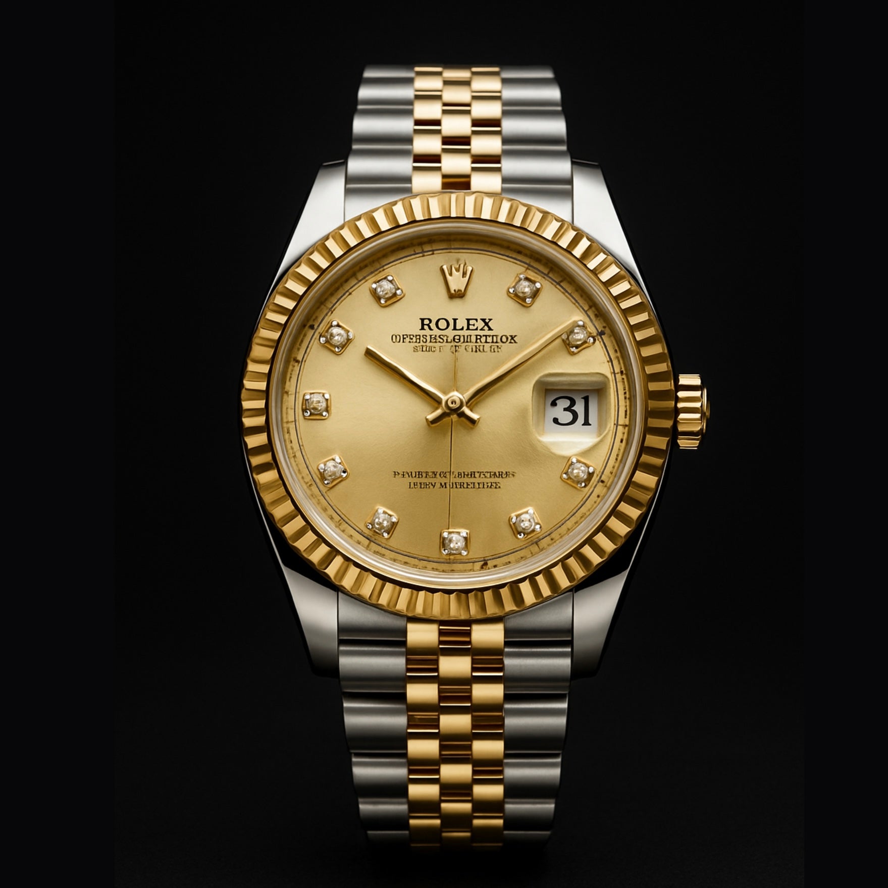 Rolex Two Tone - Golden