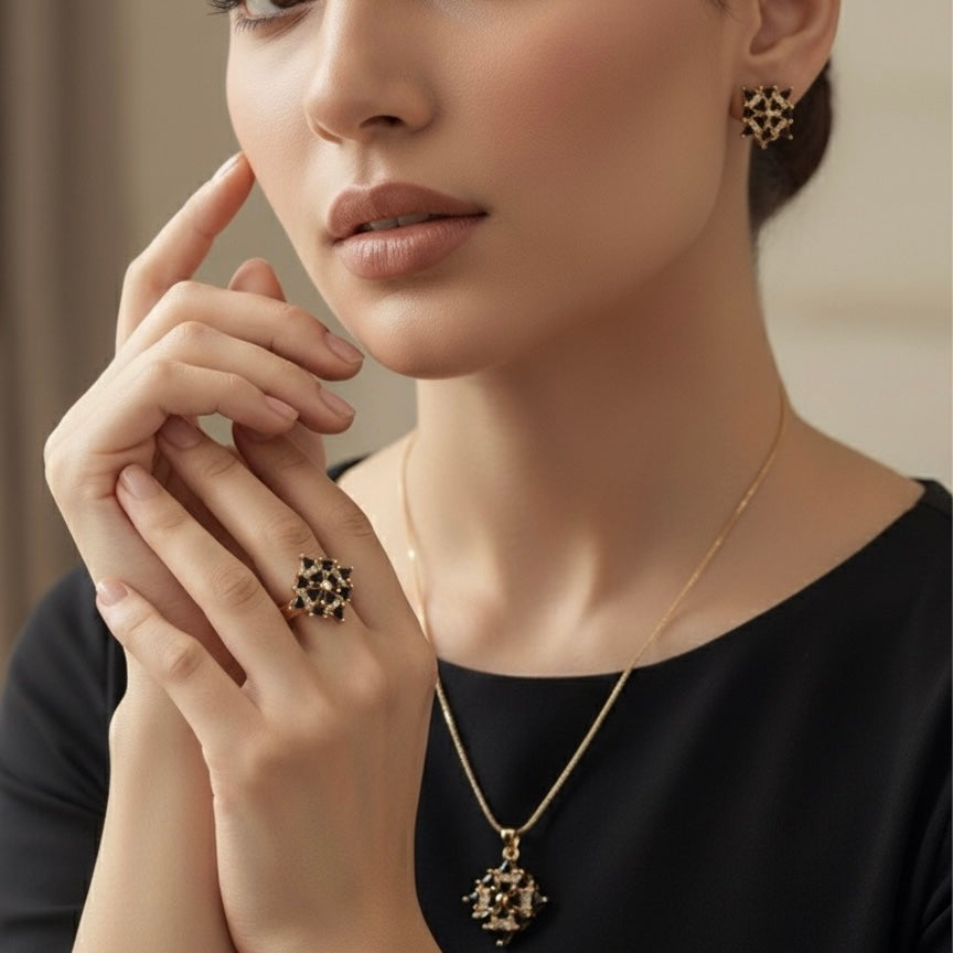 Celestial Starburst Jewelry Set