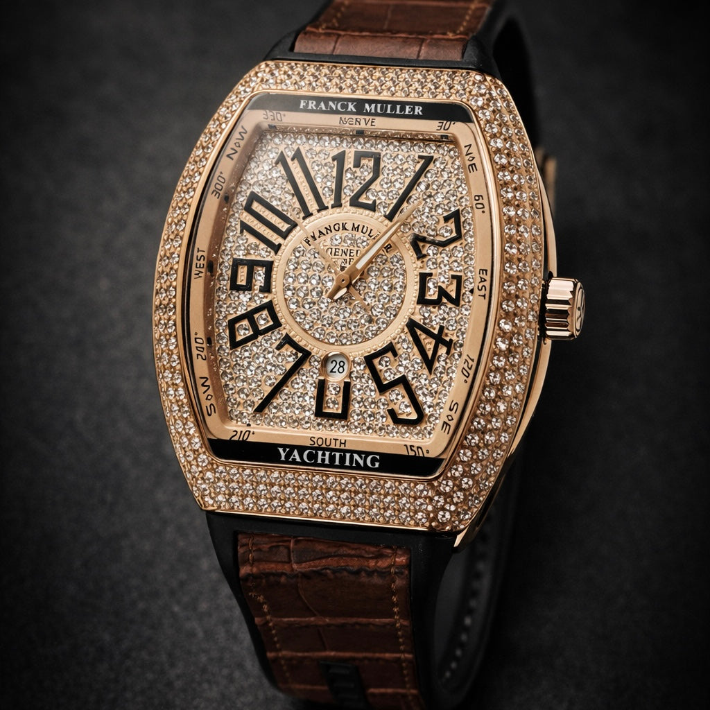 Frank Muller Diamond - Brown