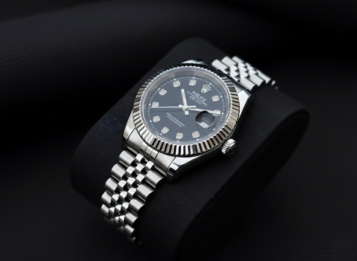 Rolex Black Diamond - jubilee chain