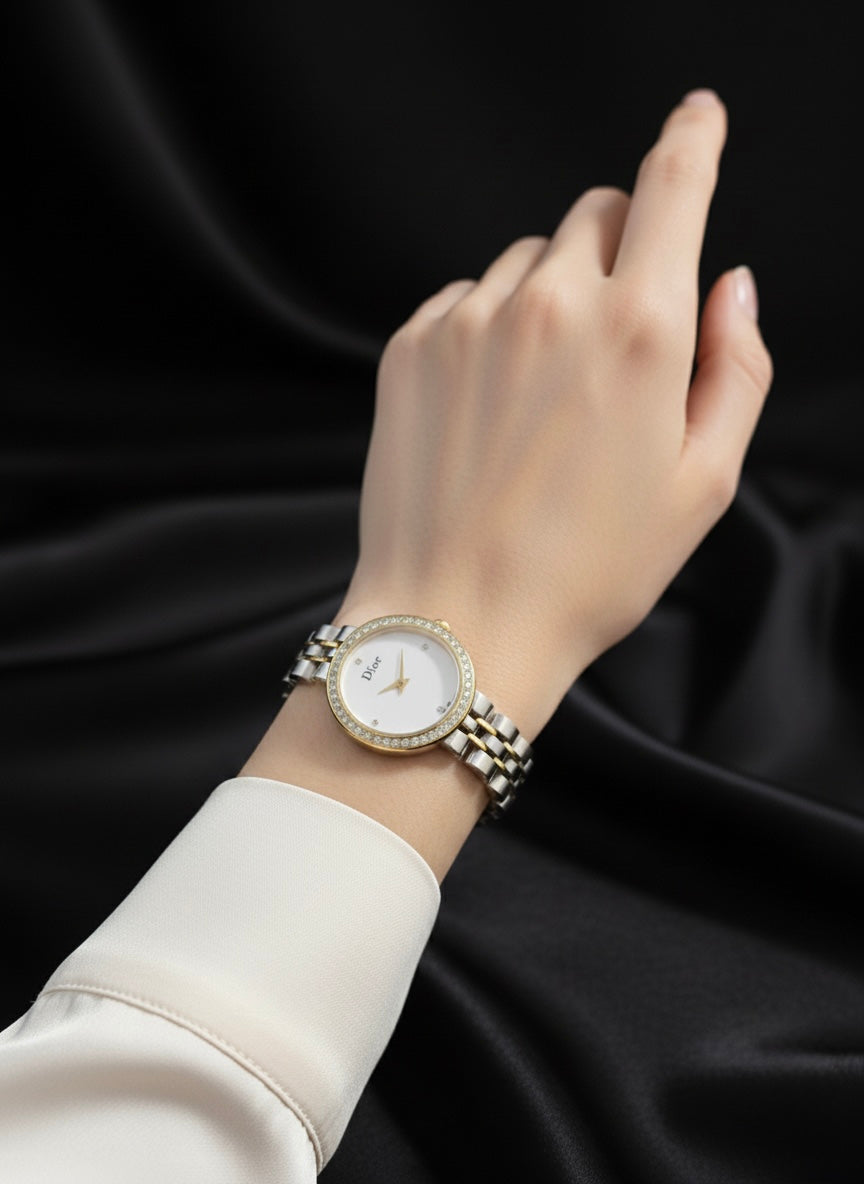 Dior Two-Tone Diamond Bezel - Luxury Watch