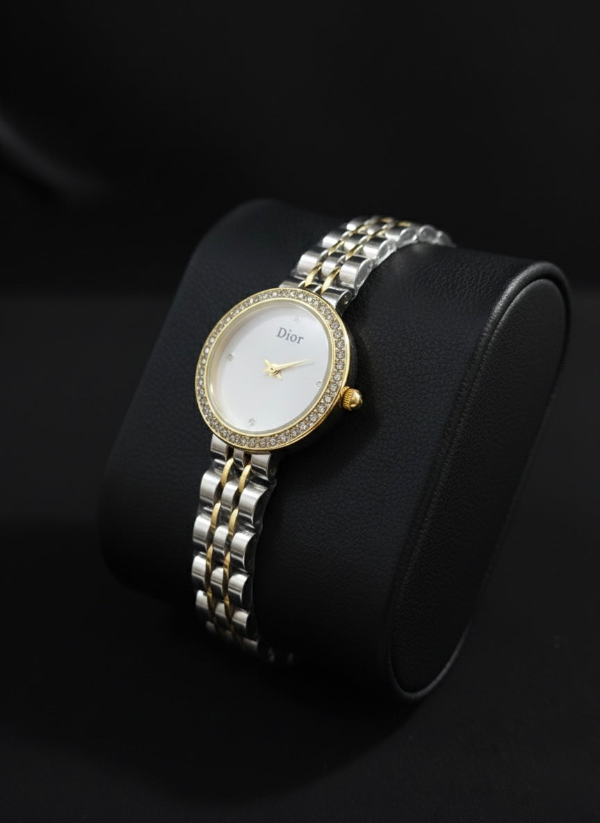 Dior Two-Tone Diamond Bezel - Luxury Watch