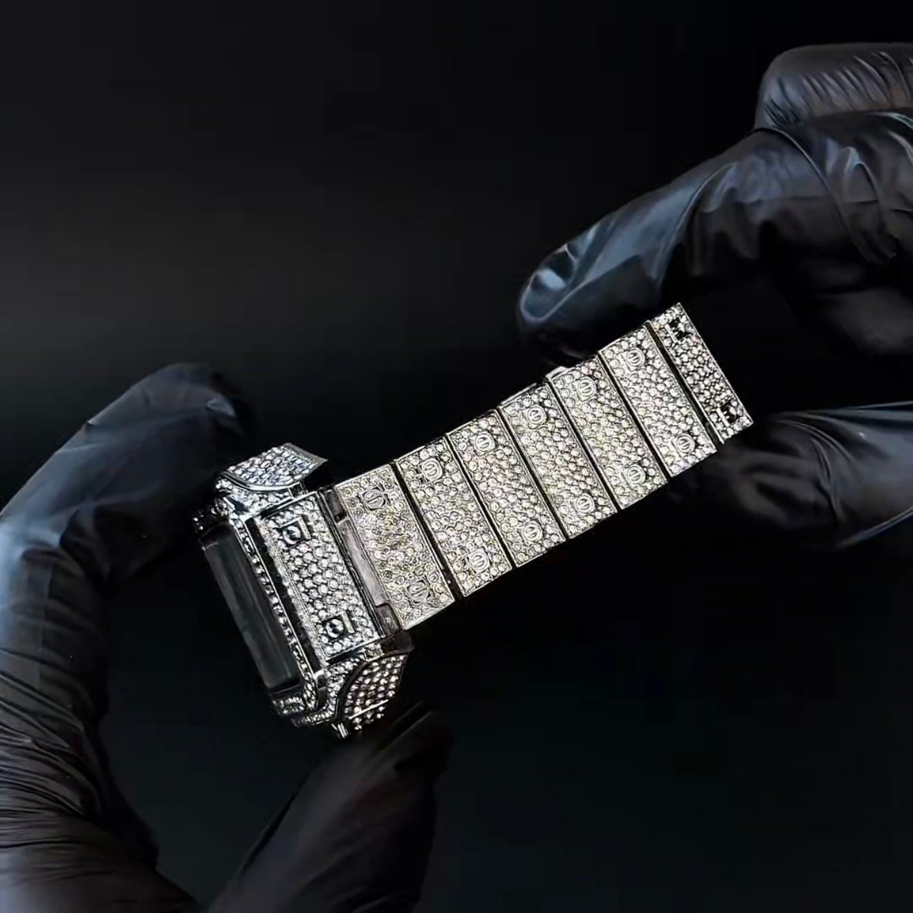 Iced Luxury Cartier Watch