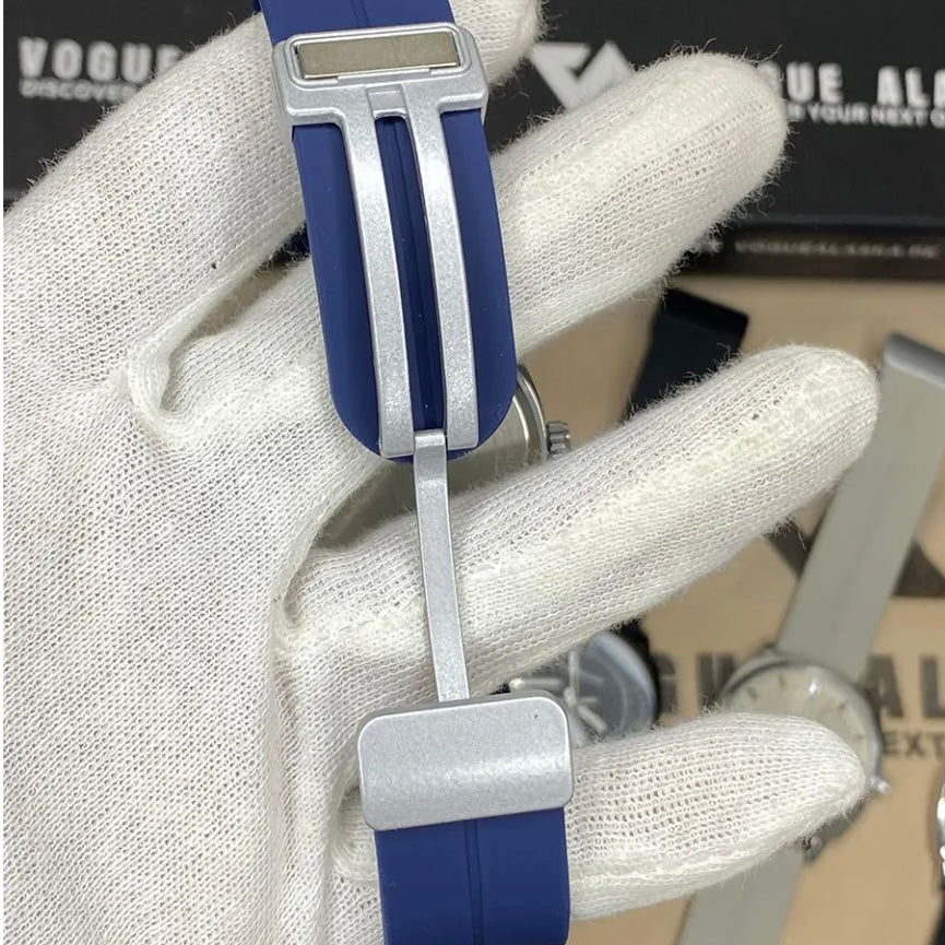 UP Square – Blue Roman Dial | Old Money