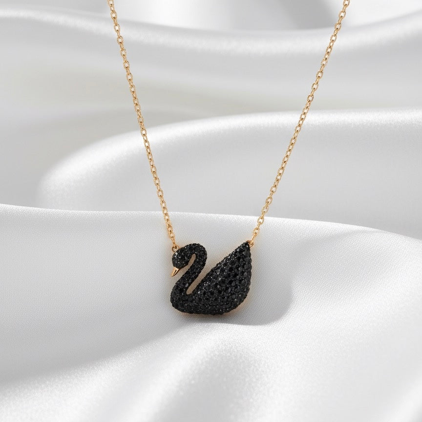 Swan Pendant Necklace