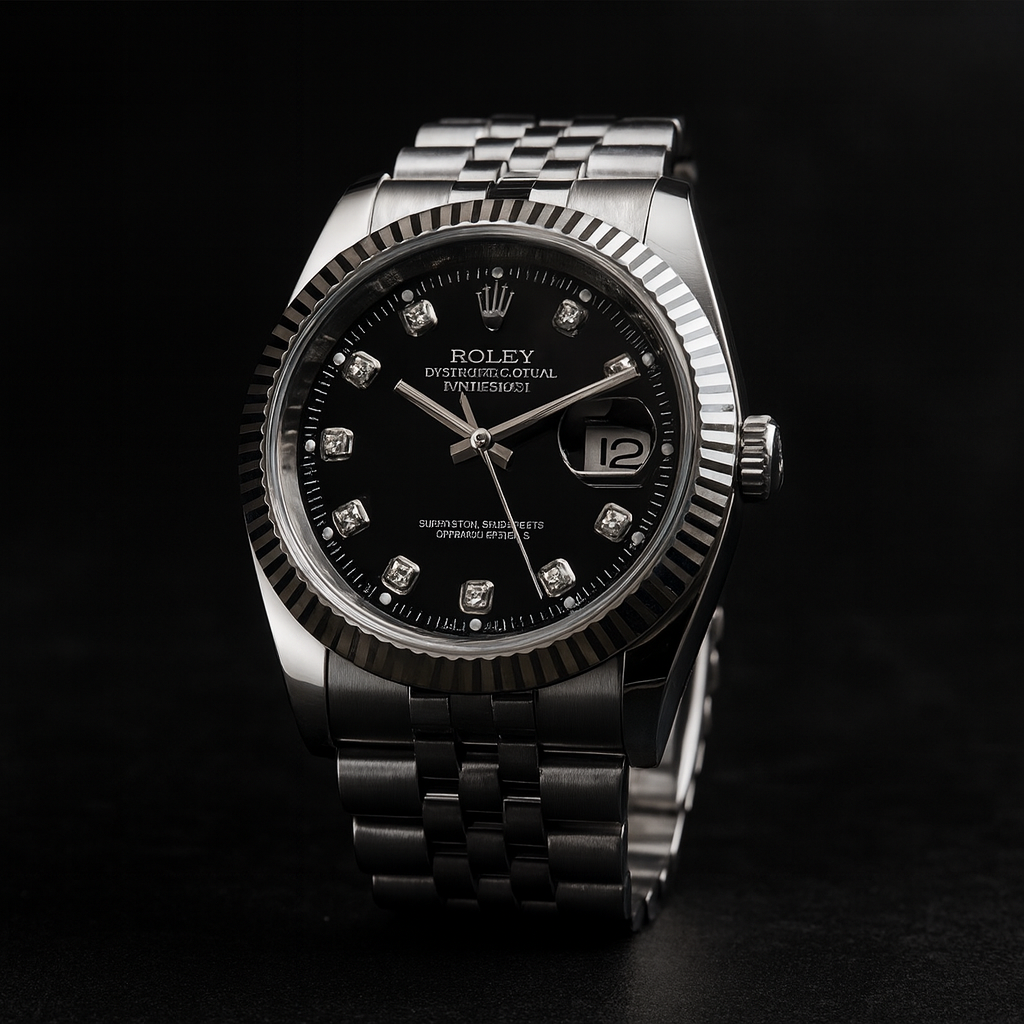 Rolex Black Diamond - jubilee chain