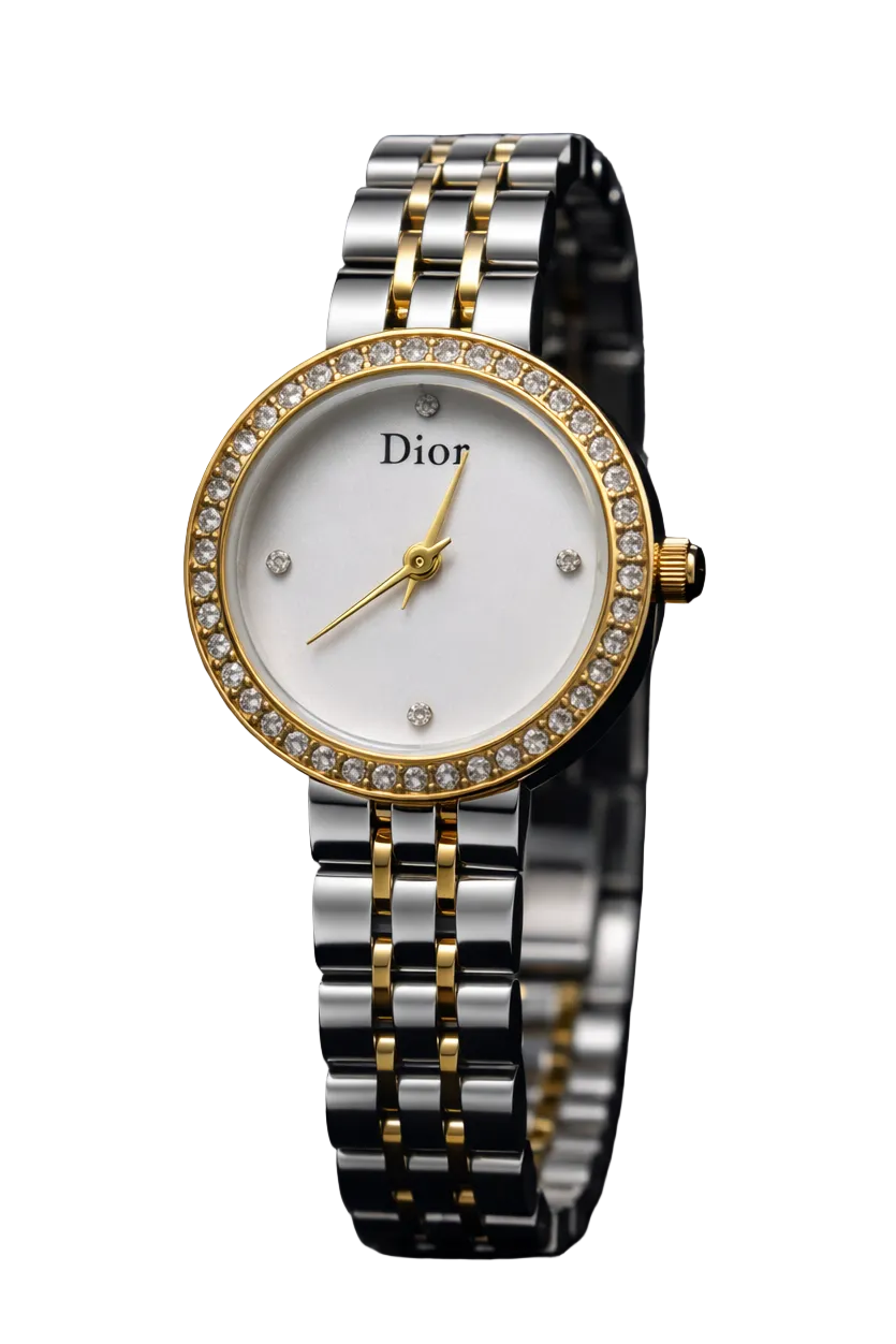Dior Two-Tone Diamond Bezel - Luxury Watch