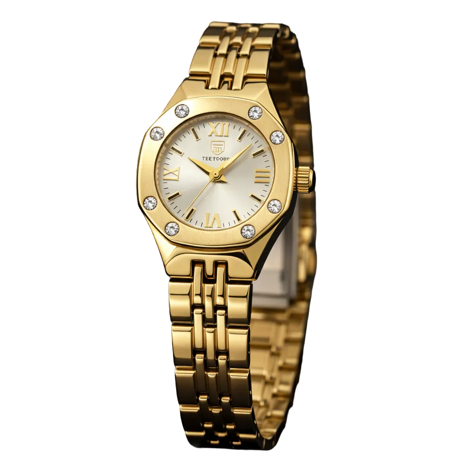 True Worth Golden Watch