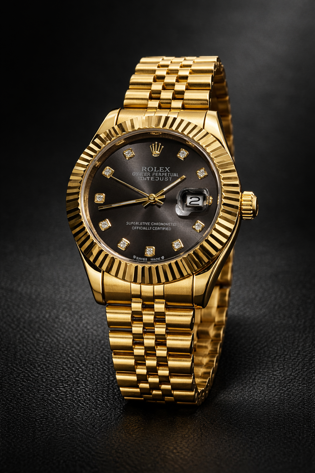 Rolex Golden - Black