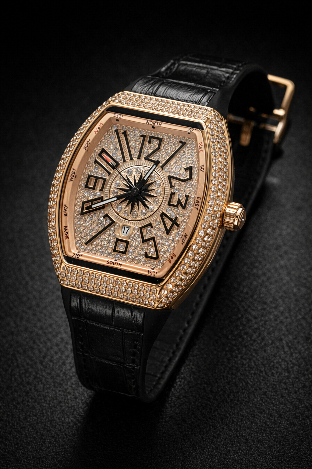 Skull Diamond - Rose Gold