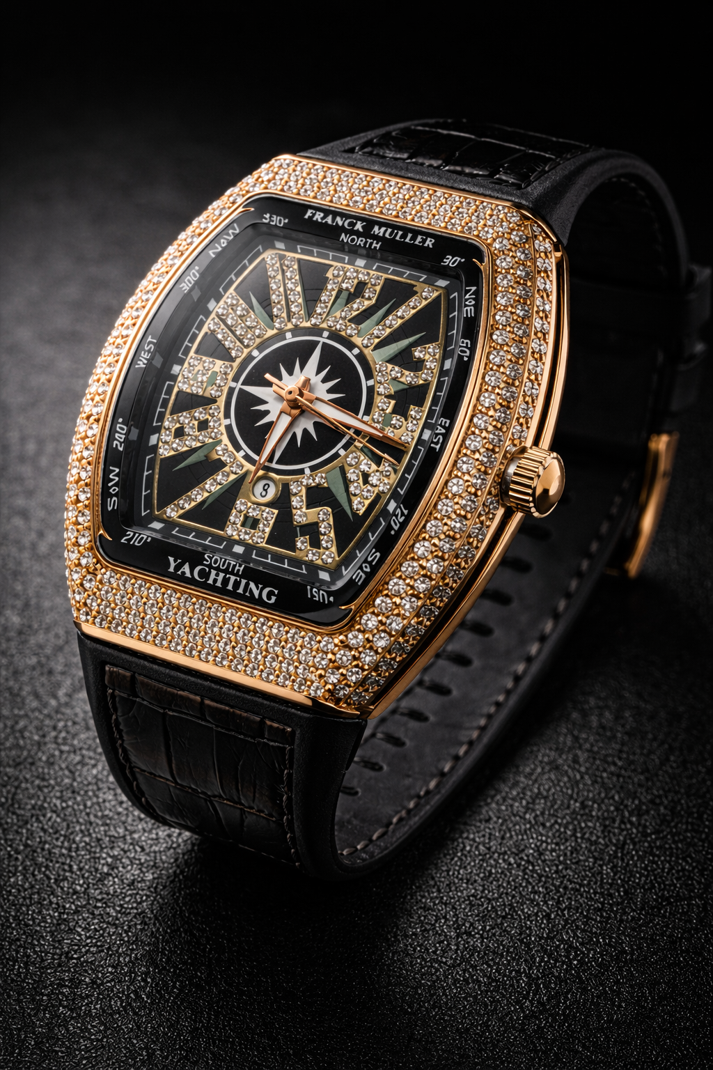 Frank Muller Multi-Tone - Diamond Accents