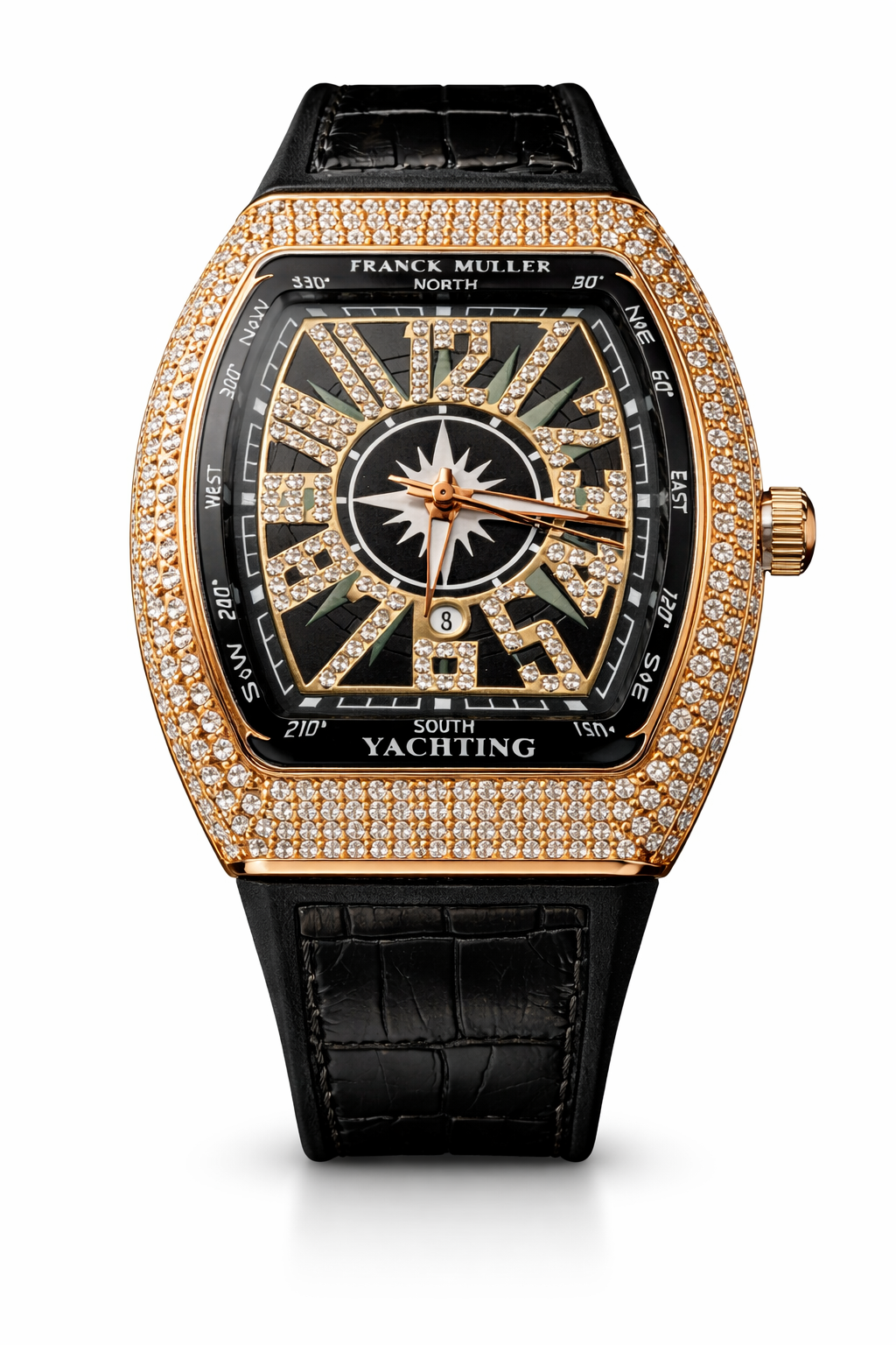 Frank Muller Multi-Tone - Diamond Accents