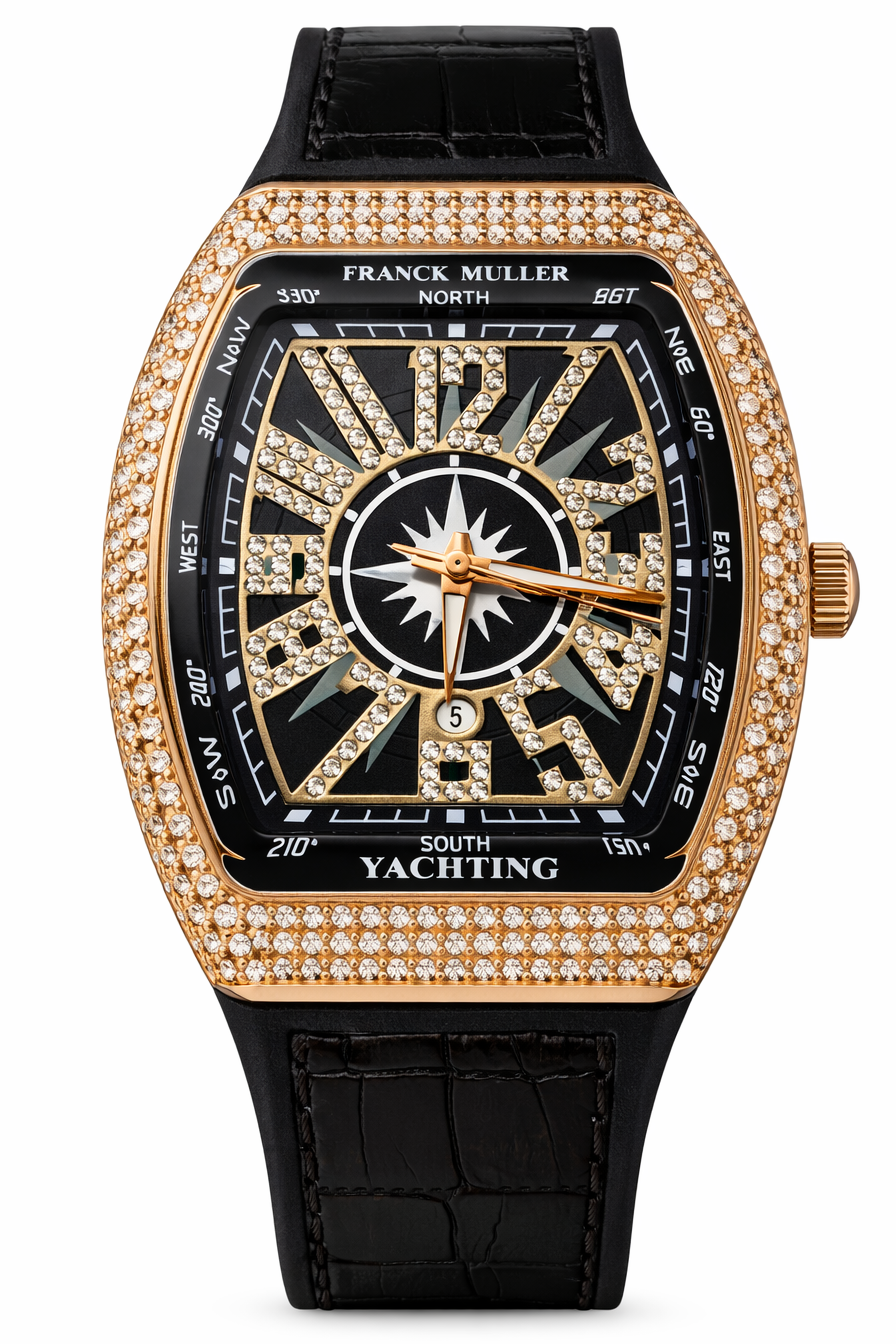 Frank Muller Multi-Tone - Diamond Accents