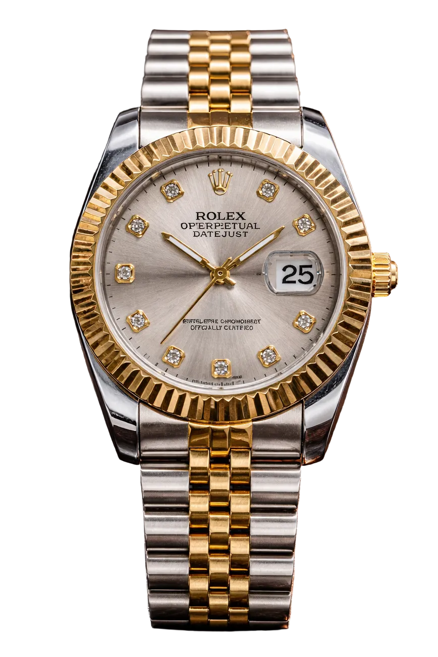 Rolex Two-Tone – Silver Dial Women