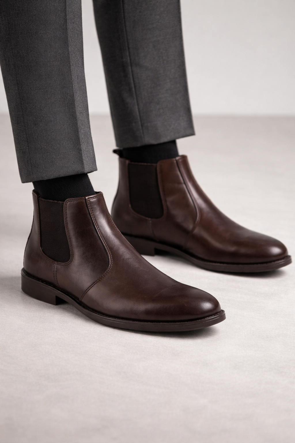 Brown Chelsea Boots – Premium Cow Leather