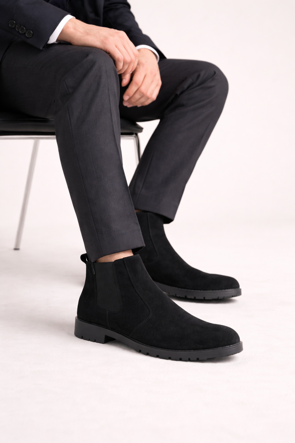 Black Suede Chelsea – Limited Edition