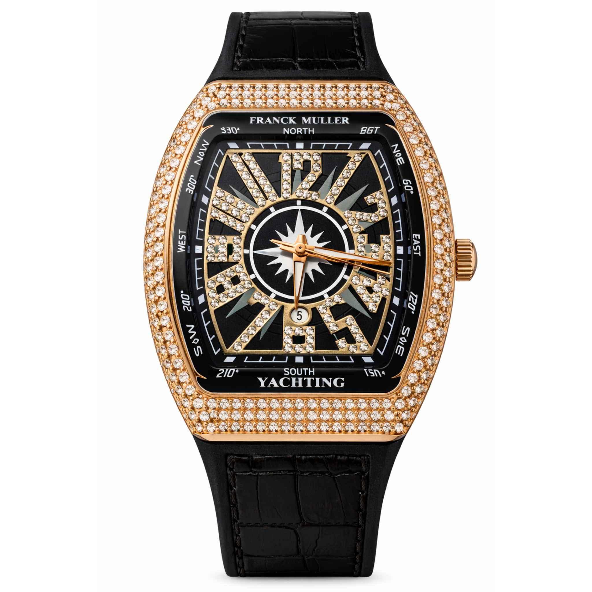 Frank Muller Multi-Tone - Diamond Accents