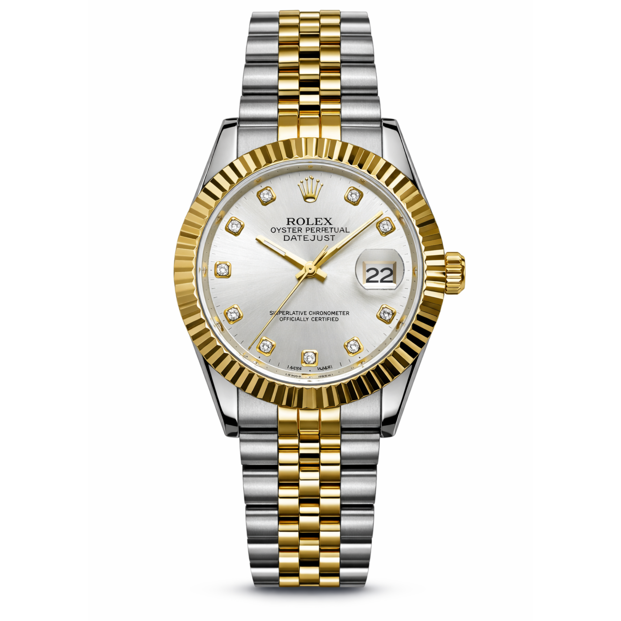 Rolex – Two Tone - Silver