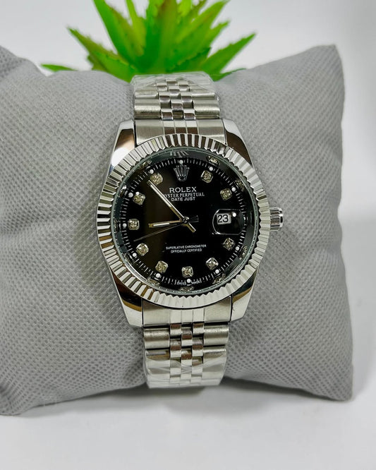 Rolex DateJust Black Dial