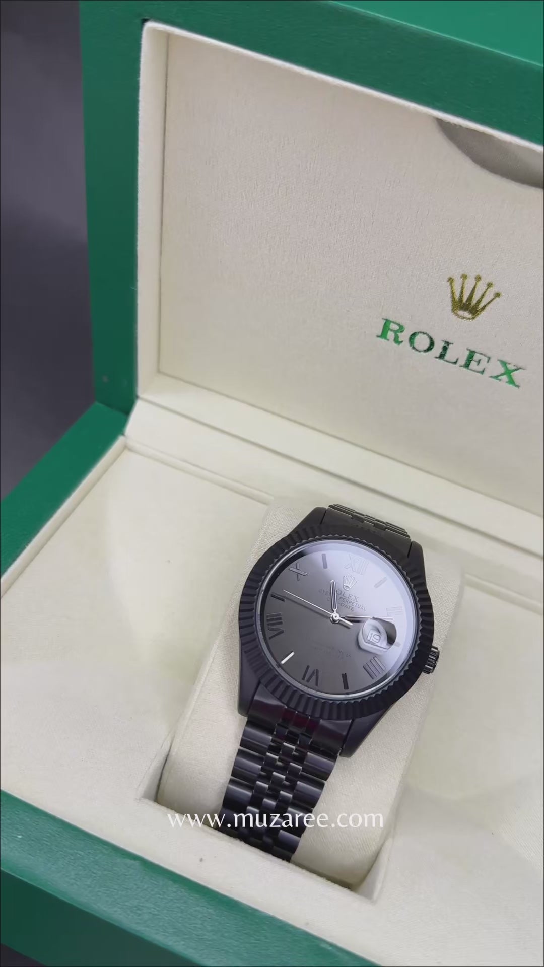Black Rolex - Limited Edition - Jubilee Bracelet